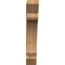 Ekena Millwork Legacy Slat Rough Sawn Bracket, Western Red Cedar, 6"W x 32"D x 36"H BKT06X32X36LEC06RWR - alternate 2